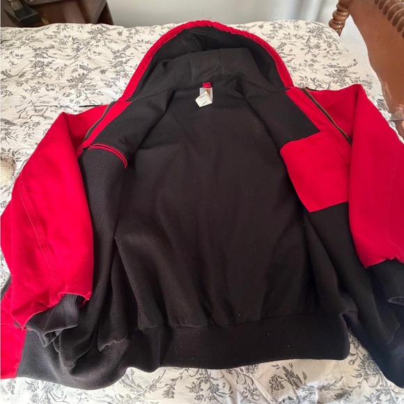 CARHARTT Duck Thermal-lined Active Jacket J131 - Red - Picture 3 of 7